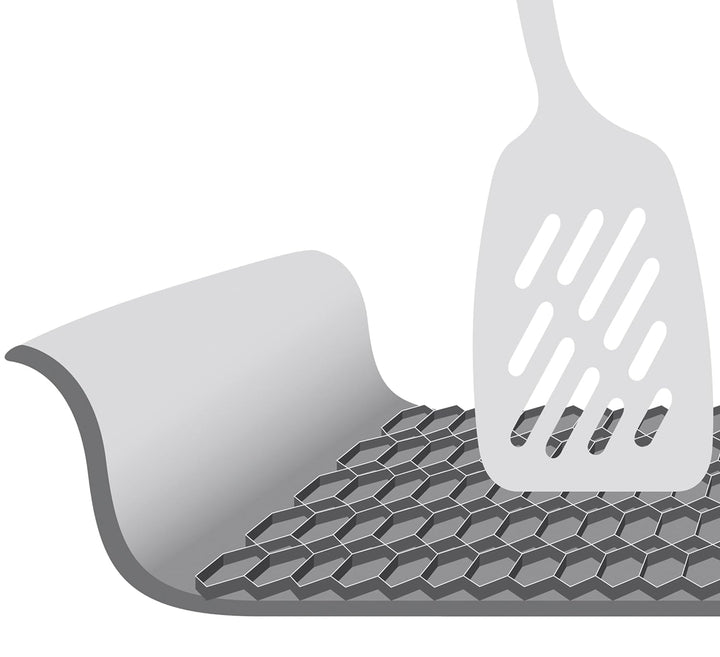 Spring Vulcano Cut Resist Sauteuse, Ø 20 cm, 7,5 cm Hochrand Pfanne, Edelstahl Pfanne, Antihaftbesch