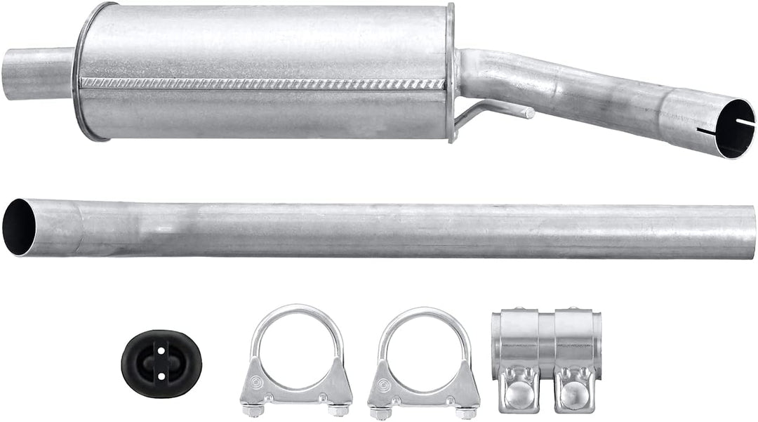 HELLA 8LB 366 022-941 Vorschalldämpfer - Easy2Fit® Kit - vorne - zweiteilig - Set mit Anbauteilen