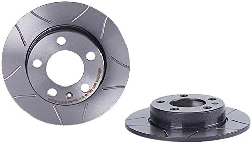 Brembo 08.7165.75 Hintere Bremsscheibe, Anzahl 2 & P 85 020X Bremsbelag Set: Bremsscheibe + Bremsbel