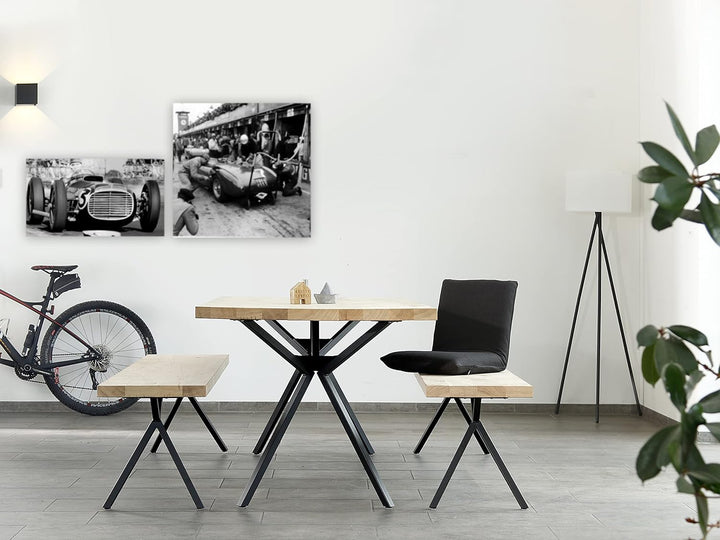 super-diy Design Tischbeine Spyder Schwarz | Wohnzimmertisch | Esstisch | Gartentisch | Bürotisch |