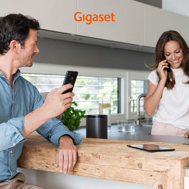 Gigaset Dl580 - Schnurgebundenes Telefon ohne Anrufbeantworter mit beleuchtetem Display - Grosse Erg