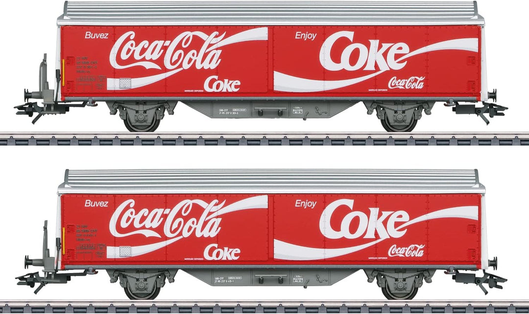 Märklin 48344 Modellbahn-Schiebewandwagen-Set, Bunt