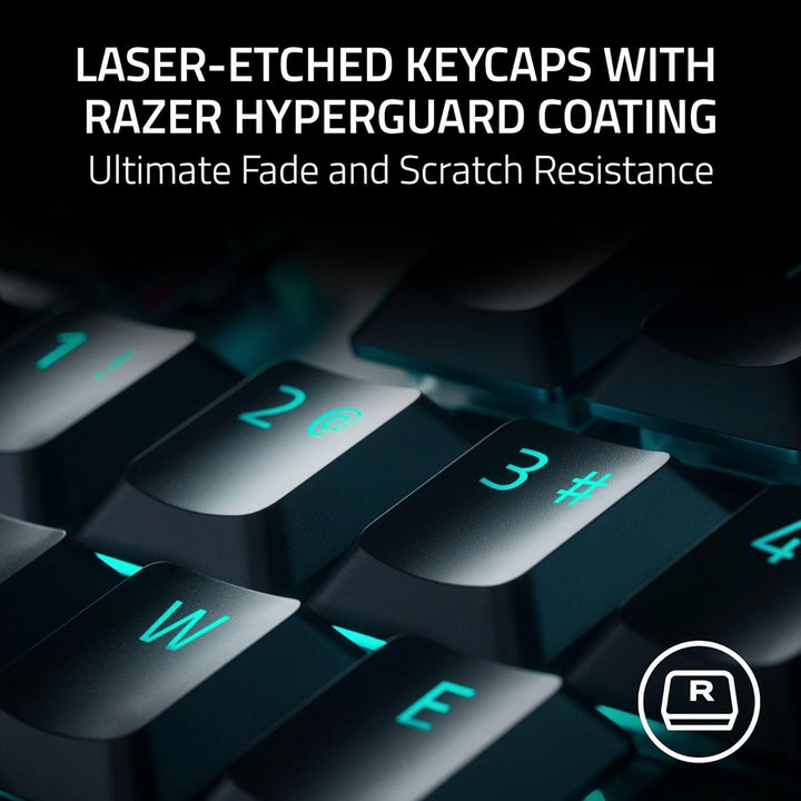 Razer DeathStalker V2 Pro (Red Switch) - Kabellose Optische Low-Profile-Gaming-Tastatur (Lineare Opt
