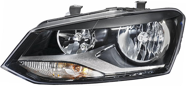 HELLA 1LE 247 051-031 Halogen-Hauptscheinwerfer - links - für u.a. VW Polo (6R1, 6C1)