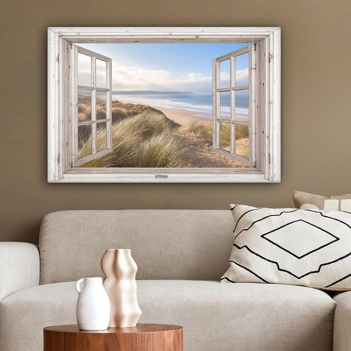MuchoWow© Leinwand Bilder 90x60 cm Wanddeko Wohnzimmer Aesthetic Room Decor Deko Zimmer Wandbilder M