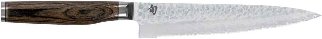 KAI Shun Premier Tim Mälzer Allzweckmesser mit Wellenschliff, Klinge 16,5 cm, TDM-1722