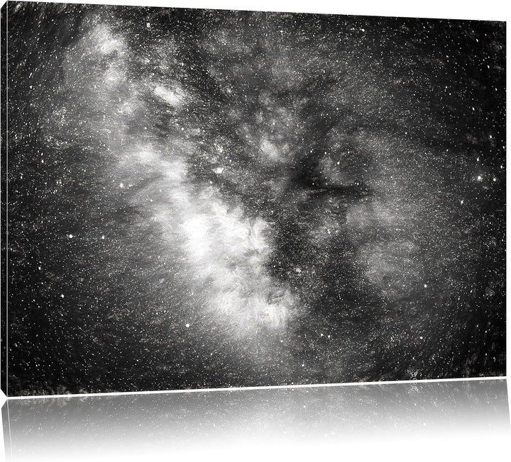 Pixxprint Zentrum der Milchstrasse Kunst als Leinwandbild/Grösse: 100x70 / Wandbild/Kunstdruck/ferti