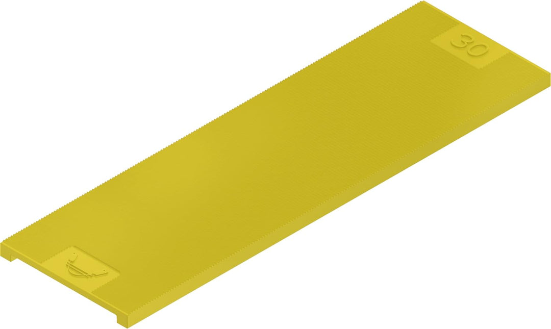 Roto/Gluske Verglasungsklotz GLAS-TEC GL-SV| 100x40x4mm| Farbe gelb| 500 Stück 100x40x4mm Gelb, 100x