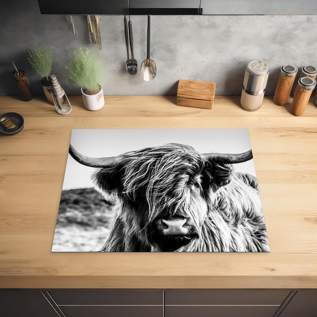 KitchenYeah© Herdabdeckplatte Einteilig Küche Herdabdeckung Ceranfeld Herdabdeckplatten Anti Rutsch