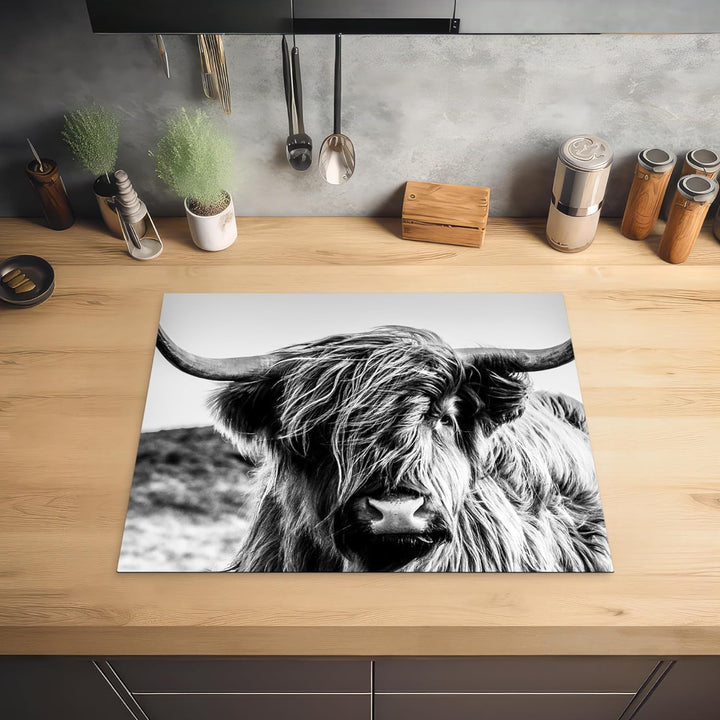 KitchenYeah© Herdabdeckplatte Einteilig Küche Herdabdeckung Ceranfeld Herdabdeckplatten Anti Rutsch