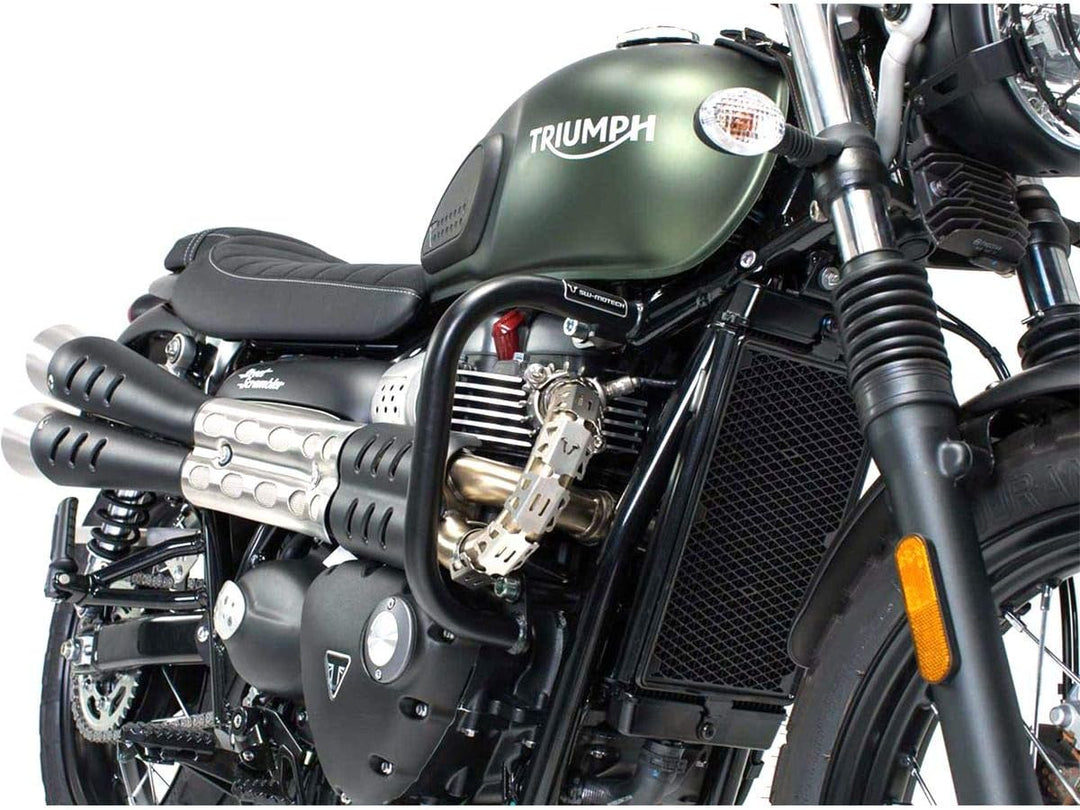 SW-MOTECH Sturzbügel, Schwarz für Street Scrambler/ Bonnevill Bobber (16-)