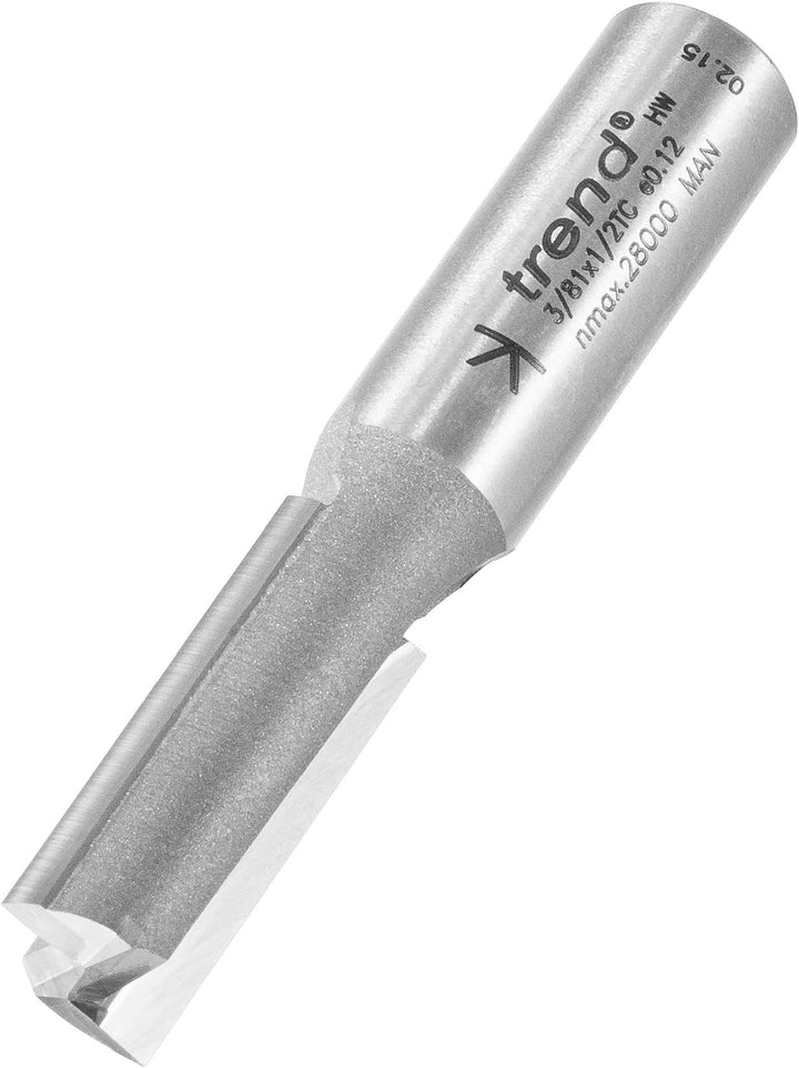 Trend - Zwei Flöten cutter 12,7mm Durchmesser - 3/81X1/2TC 12.7 x 32mm, 12.7 x 32mm