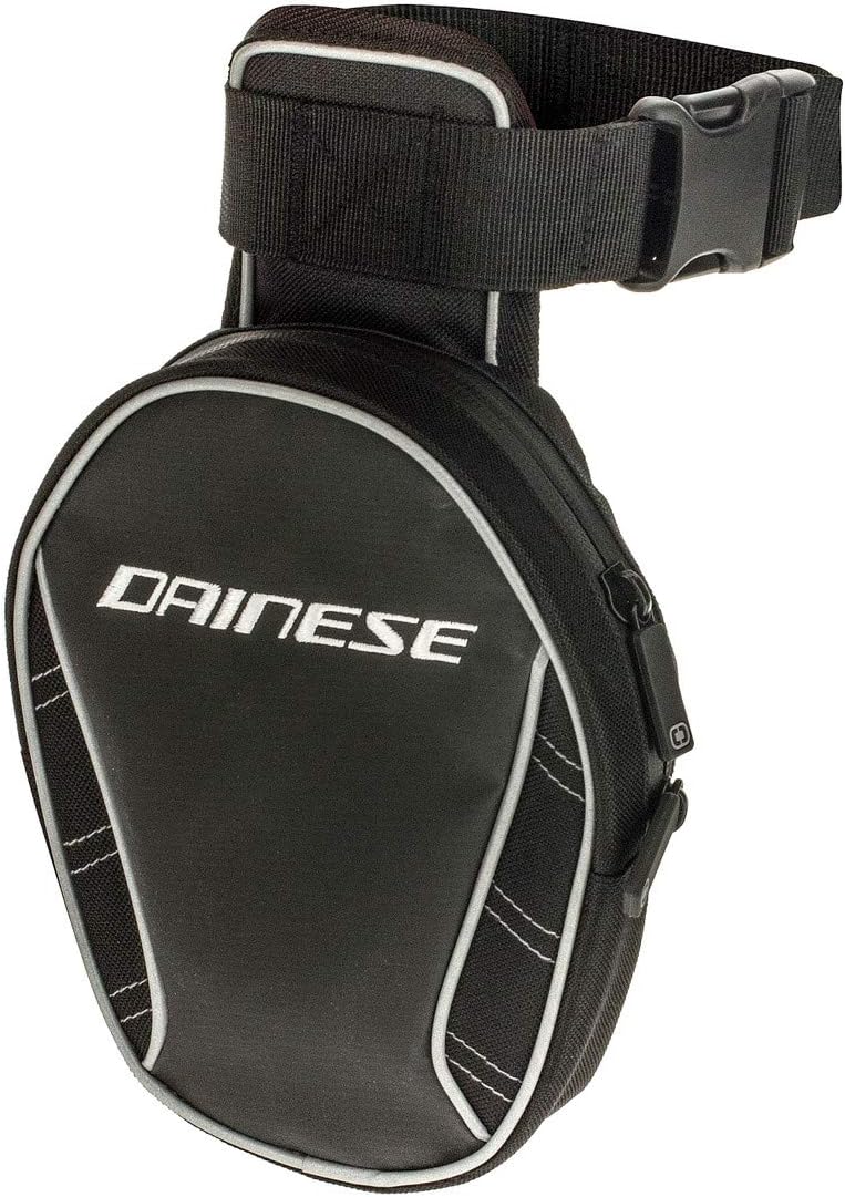 Dainese Unisex Leg-bag Rucksack, Stealth-schwarz, N EU Single, Single