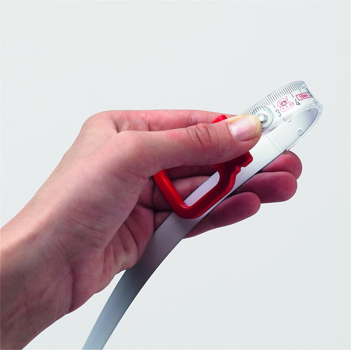 BMI BAYERISCHE MASSINDUSTRIE ARNO KELLER GMBH 30102 Stahlbandmass Ergoline AF L.30m mm/- weiss Flext