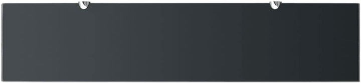 FIRBNUS 2 Stück Regale Hängeregal 90x20x0,8 cm Bad Regal Schwebend Regal Glas Schwebend für Wohnzimm