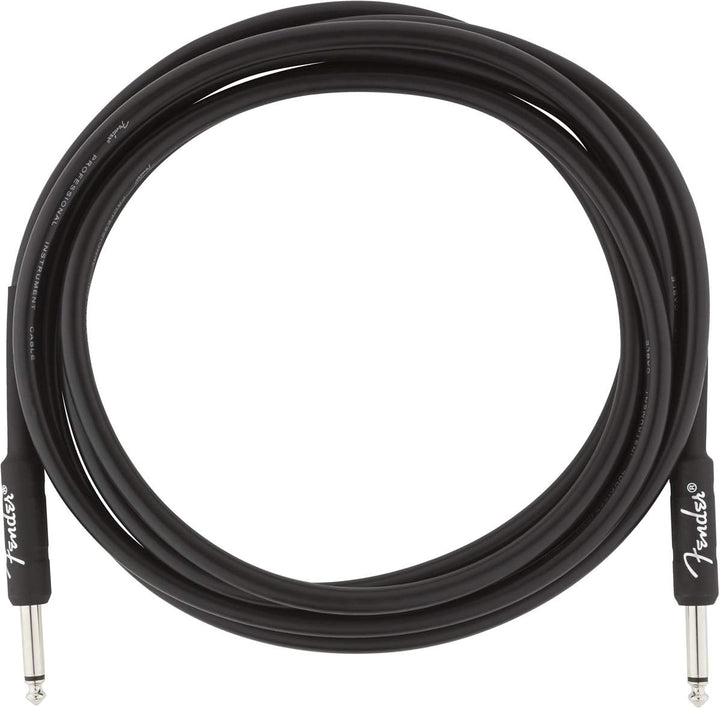 Fender Verstärker für Akustikgitarre, 15 W & Kabel Professional Series, 3m Black 15W Bundle mit Kabe