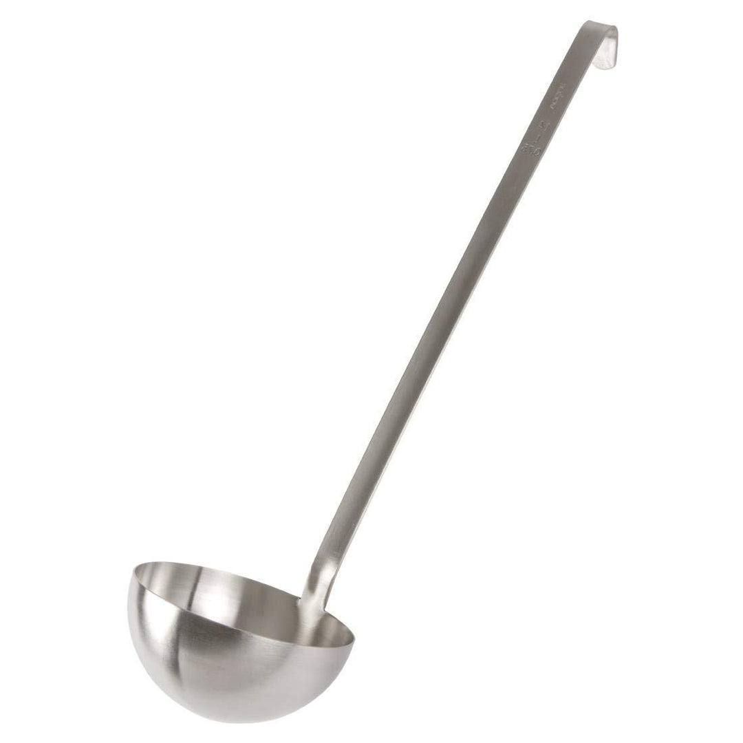 Vogue Schöpflöffel aus Edelstahl als Küchenutensil 1L