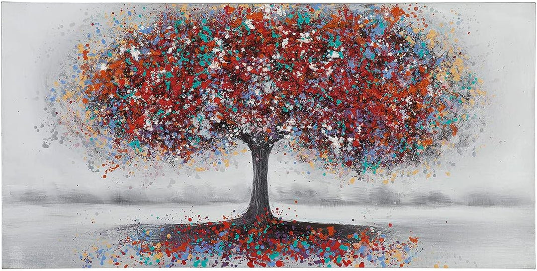 GILDE Bild Gemälde Baum Pomposa 60x120x4cm