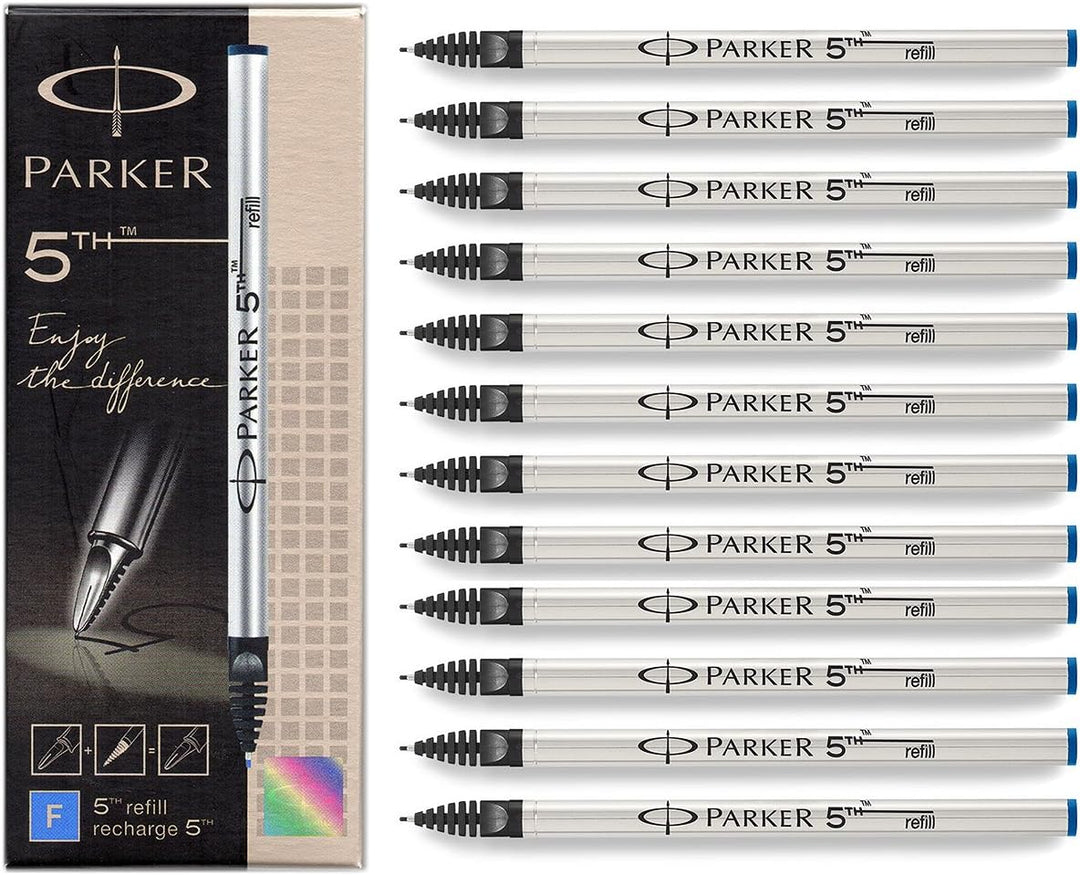 Parker set 12 Minen Ersatz-5th pte Fine blau