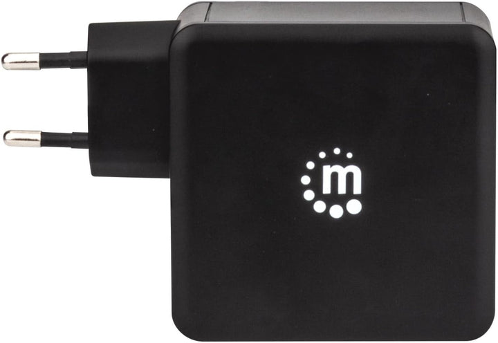 Manhattan 180054 Power Delivery USB-Netzteil 45 W USB-C Power Delivery-Port (PD 3.0) mit bis zu 45 W