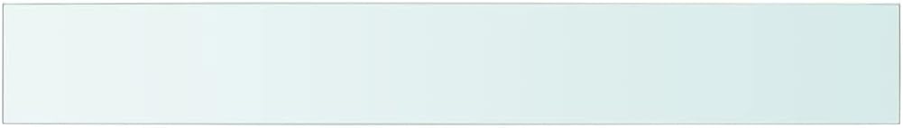 FIRBNUS 110x15x0,8 cm 2 STK. HĂ€ngeregal Glasregalboden Ablagen Regal Glas Schwebend fĂŒr Badezimmer W