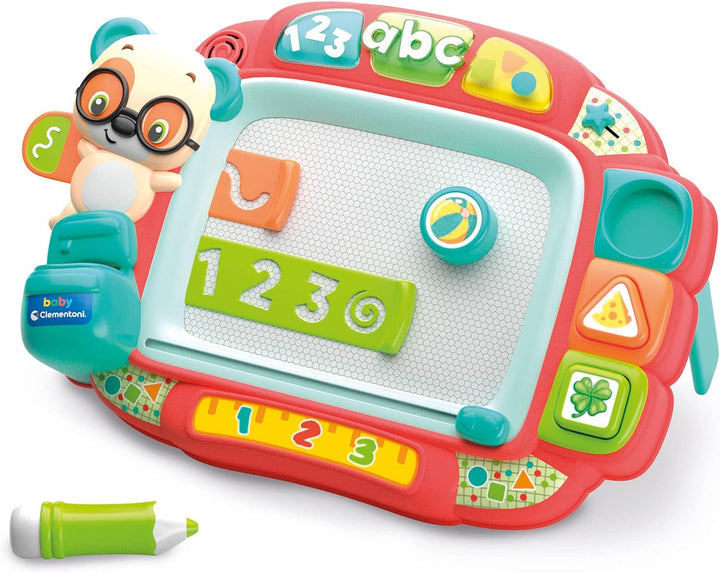 Clementoni 61338 Magnetic Easel Spielzeugtrommel, Bunt, One Size