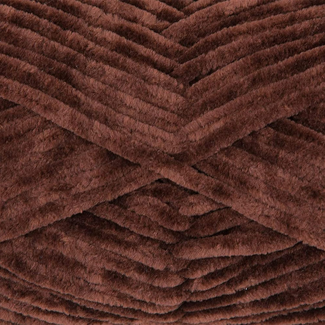 Gründl Funny uni Strick- & Häkelgarn (samtartiges Chenille-Garn aus 100 % Polyester, 10 x 100 g / 12