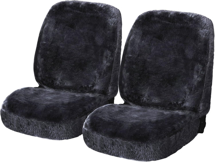 WOLTU AS7335dgr-2 Lammfellbezug Auto Sitzbezug Echtlammfell Vollbezug Vordersitzbezug universal Grös