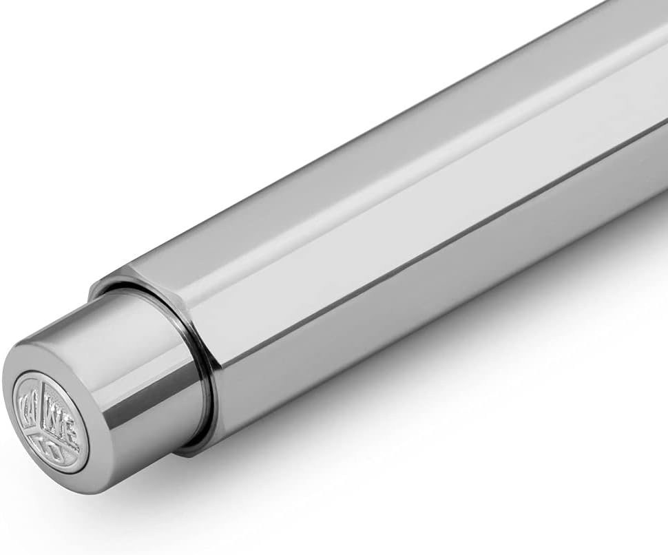 Kaweco AL Sport Druckbleistift 0.7mm HB I 12 g Minenbleistift aus hochwertigem Aluminium I Seidenglä