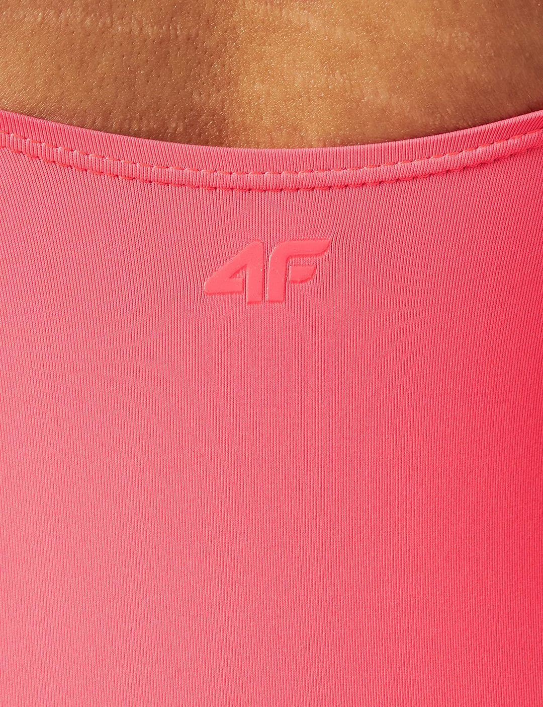 4F Damen Swim Suit F029 Badeanzug, PINK NEON,