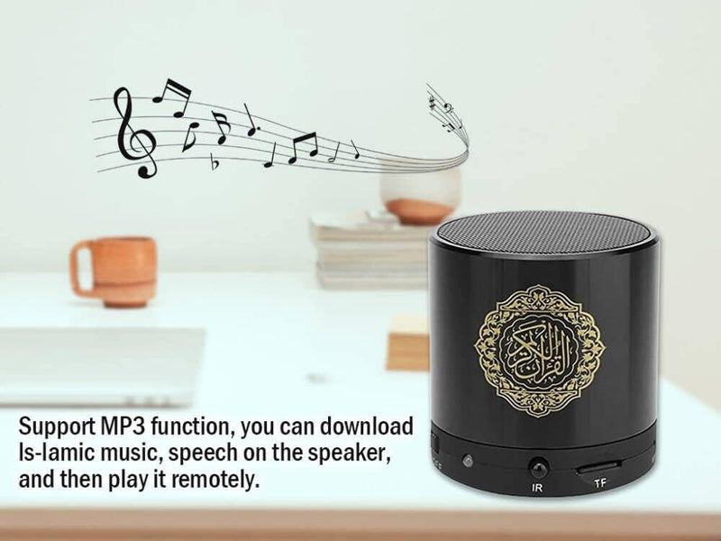 Hitopin Koran-Lautsprecher MP3-Player, Digitaler Koran-Lautsprecher, Koran-Übersetzer, Tragbarer Kor