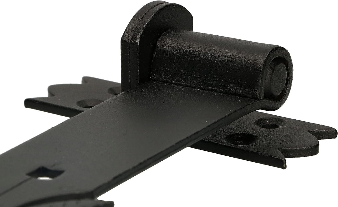 KOTARBAU® 2er Set Ladenband Schmiedeeisen mit Kloben 800 mm Türband Torband Türscharnier Torscharnie