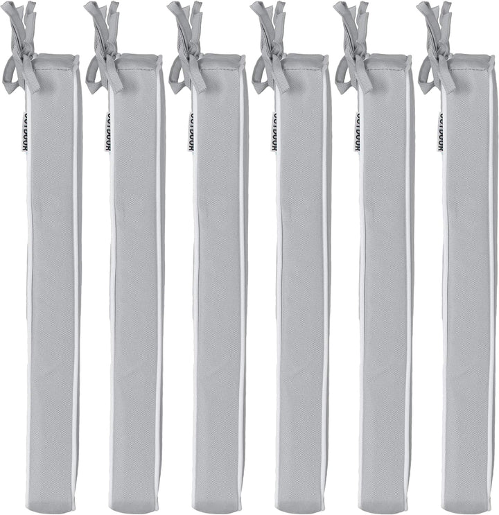 Brandsseller Outdoor Sitzkissen Kissen Dekokissen - Schmutz- und Wasserabweisend - 220 gr. Füllung -