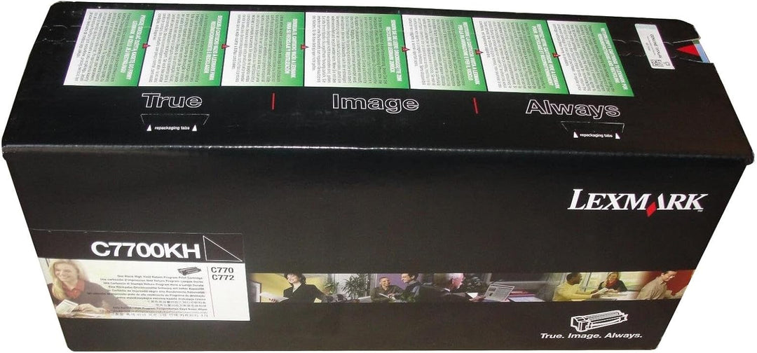 Lasertoner Return HY schwarz LEXMARK C7700KH 0734646256117