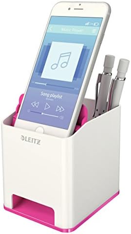 Leitz Leitz WOW Schreibtisch Accessoires (Weiss/Pink, Komplett - Set) Komplett - Set Pink, Komplett