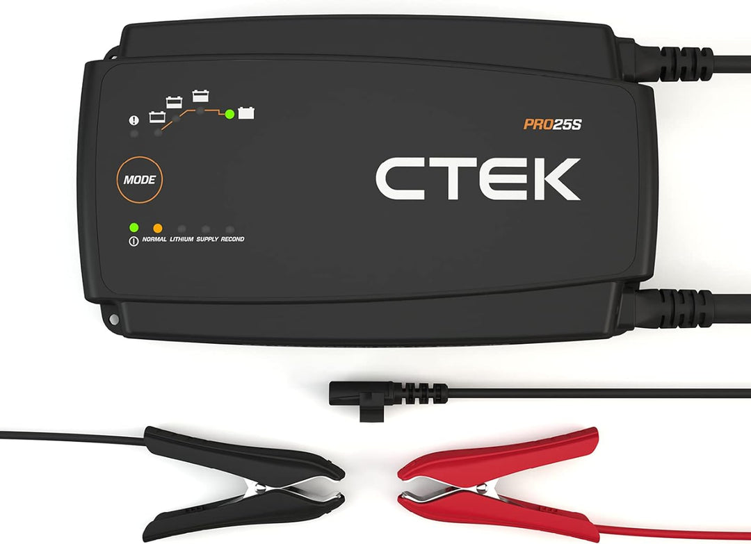 CTEK PRO25S, 25A, Batterieladegerät 12V Und Stromversorgung, Batteriepfleger, Ladegerät LiFePO4, Lit