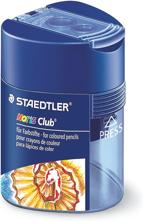 STAEDTLER 512 128 Doppelspitzdose Noris Club dreikant, 10 Stück in Kartonschachtel