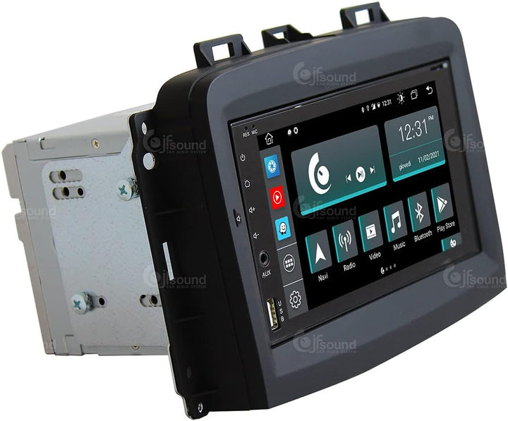 Costum fit Autoradio für FIAT 500L New Android GPS Bluetooth WiFi Dab USB Full HD Touchscreen Displa