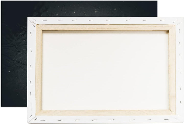 deyoli verlorender Regenschirm Format: 80x60 als Leinwandbild, Motiv fertig gerahmt auf Echtholzrahm