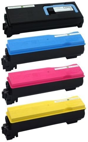 (4er Set Kyocera TK560 (BK+C+M+Y) Toner) • 4X Kompatibel Toner für Kyocera TK-560 FS-C 5350 5300 DN