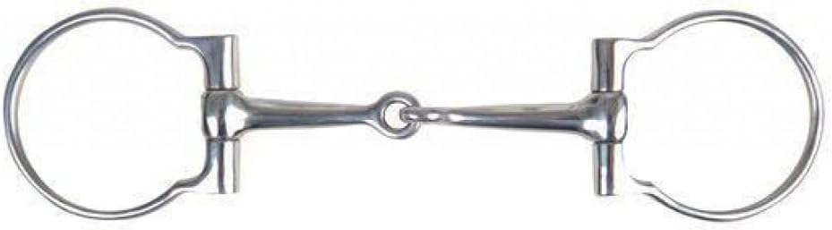 HKM 4000315452538 D-Ring Snaffle, Einfach Gebrochen145 mm Breite 14,5 cm, Breite 14,5 cm