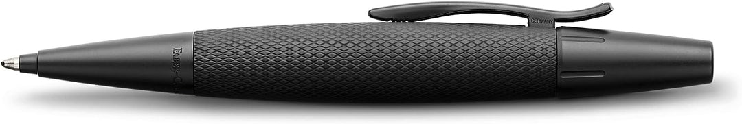 Faber-Castell 148690 - Drehkugelschreiber e-motion Pure Black, Schreibstärke B,1 Stück Kugelschreibe