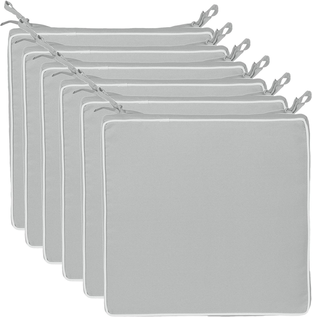 Brandsseller Outdoor Sitzkissen Kissen Dekokissen - Schmutz- und Wasserabweisend - 220 gr. Füllung -