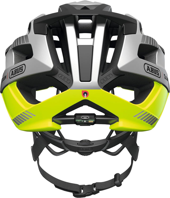 ABUS Montainbike-Helm Moventor Quin - Smarter Fahrradhelm mit Crash-Erkennung und SOS-Alarm-System -