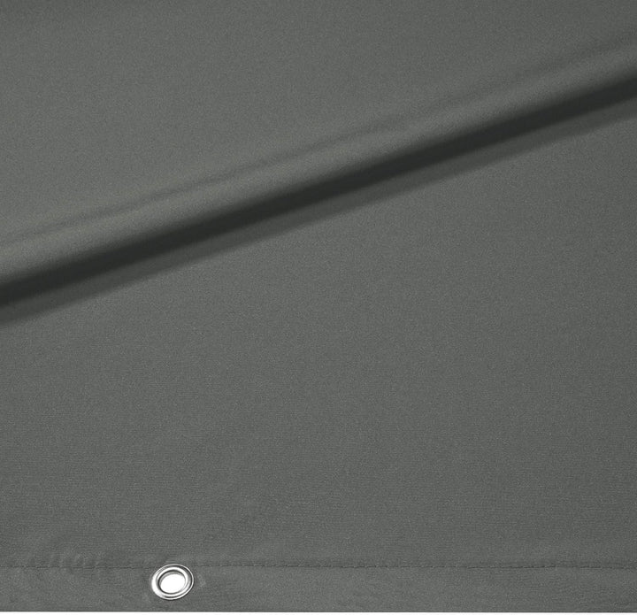 CelinaSun Sichtschutz Balkon 1,2 x 6 m anthrazit PES Zaunblende mit Kabelbinder wasserabweisend Balk