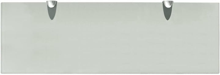 FIRBNUS 2 Stück Wall Shelf Regalbrett 60x20x0,8 cm Bad Regal Glas Schwebend für Wohnzimmer Badezimme