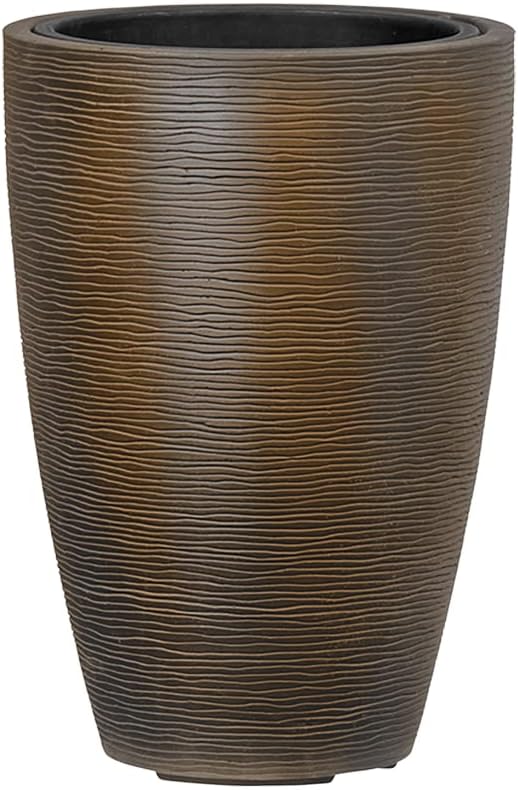 Poetic Pflanzgefäss PATEA rund 47 Rusty Brown