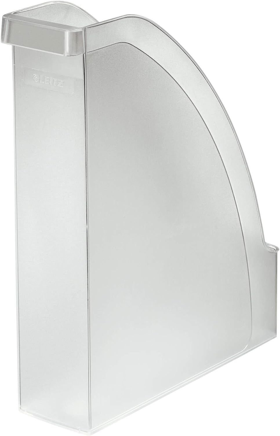 Leitz Plus Stehsammler, A4, 6er Pack, Transparent, 24760003 Pack Farblos, Pack Farblos