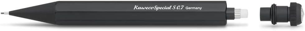 Kaweco SPECIAL S Druckbleistift 0.5 I Minenbleistift aus hochwertigem Aluminium in oktogonalem Acht