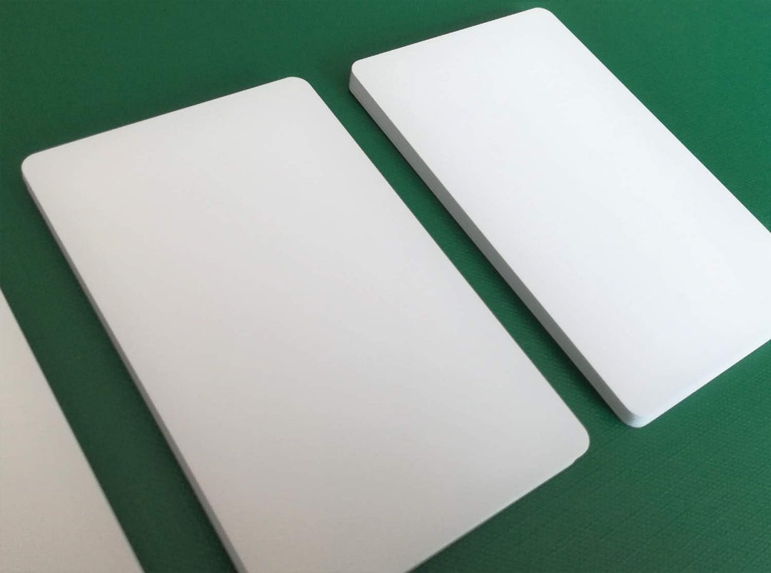 Kartenstudio Premium Plastikkarten/PVC Karten Weiss, 1-5000 Stück, Rohlinge, blanko, Kartendrucker,